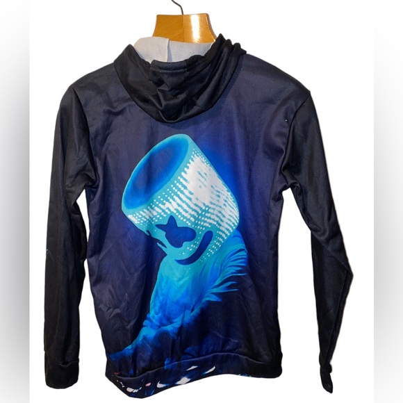 Marshmallo electric blue and navy Sweatshirt size large - Picture 3 of 3